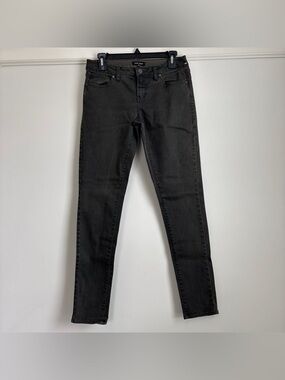 Dear John Joyrich Comfort Skinny Jeans 28 Olive Earthy Wash Stretch Mid Rise